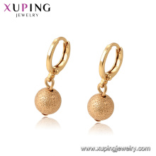 96949 xuping elegant18k couleur or plaqué goutte boucle d&#39;oreille pour les femmes